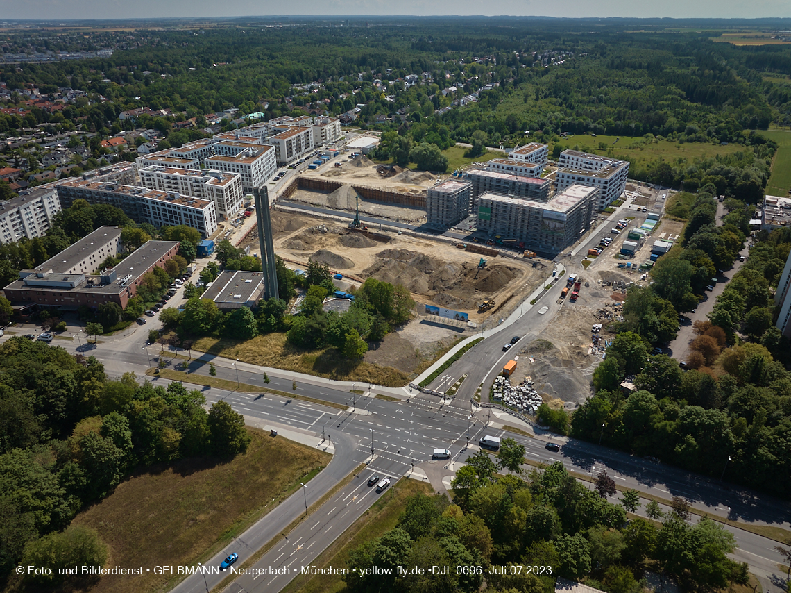 07.07.2023 - Baustelle Alexisquartier und Pandion Verde
