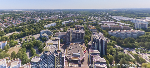 07.07.2023 - Marx-Zentrum, Studentenwohnheim, Wohnanlage Karl-Marx-Ring 52-62, KMR 53-57c Umgebung