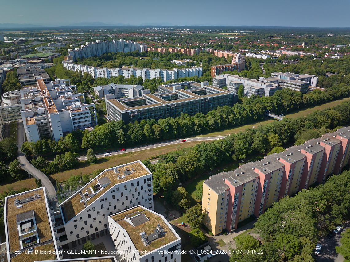 07.07.2023 - Plettzentrum und Montessori-Schule in Neuperlach