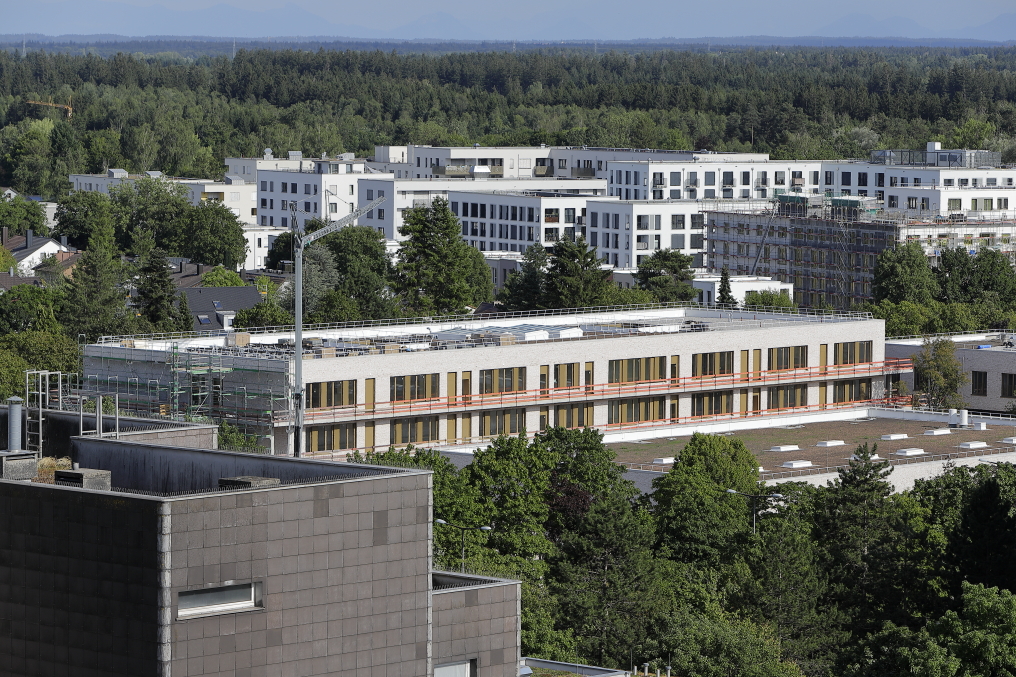 21.07.2023 - Blick von meiner Burg in Richtung Süden