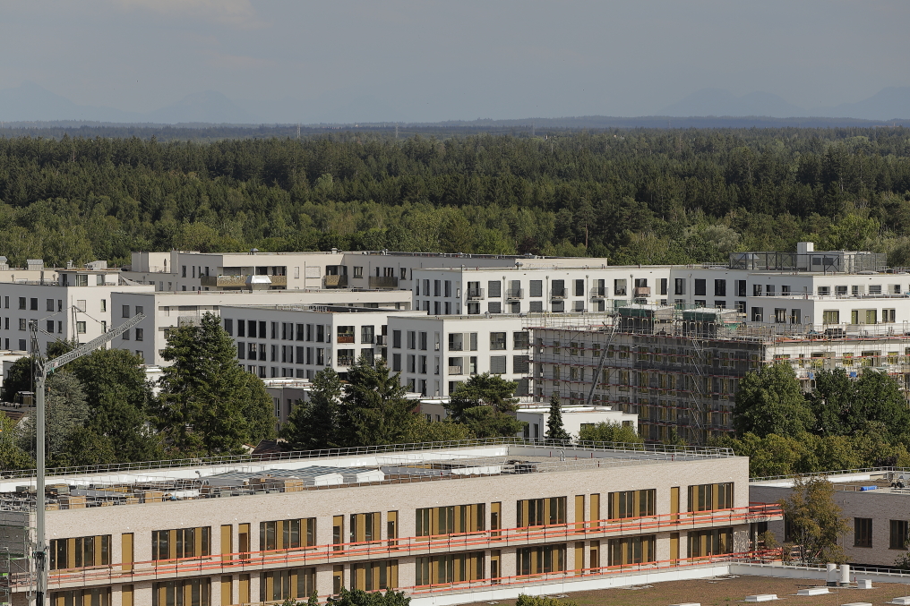 21.07.2023 - Blick von meiner Burg in Richtung Süden