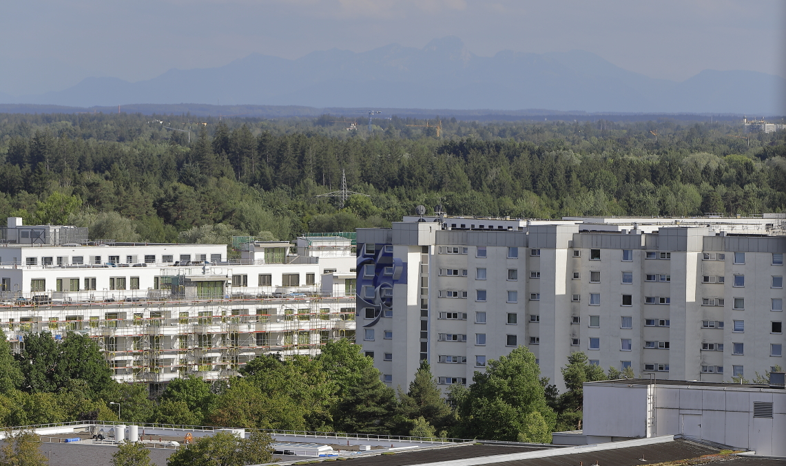 21.07.2023 - Blick von meiner Burg in Richtung Süden