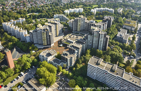 11.09.2023 - Marx-Zentrum und Karl-Marx-Ring 52-62 in Neuperlach