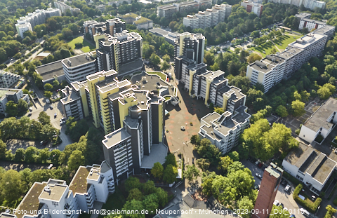 11.09.2023 - Marx-Zentrum und Karl-Marx-Ring 52-62 in Neuperlach