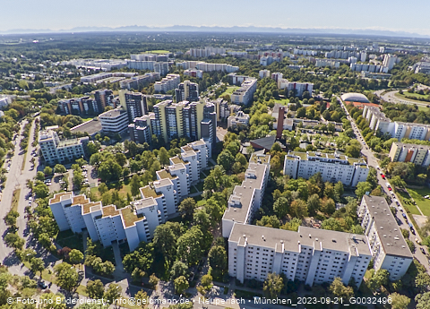 21.09.2023 - Marx-Zentrum und Karl-Marx-Ring 52-62 in Neuperlach