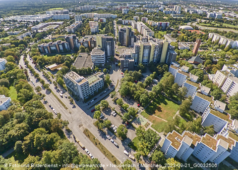 21.09.2023 - Marx-Zentrum und Karl-Marx-Ring 52-62 in Neuperlach