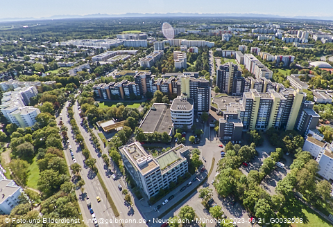 21.09.2023 - Marx-Zentrum und Karl-Marx-Ring 52-62 in Neuperlach