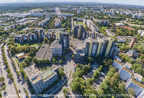 21.09.2023 - Marx-Zentrum und Karl-Marx-Ring 52-62 in Neuperlach