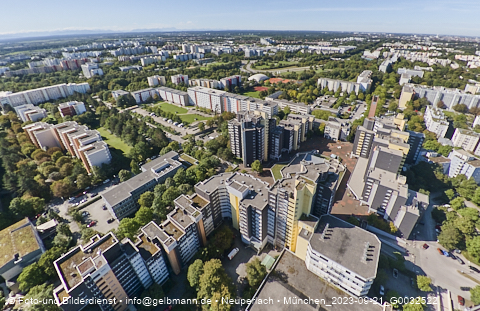 21.09.2023 - Marx-Zentrum und Karl-Marx-Ring 52-62 in Neuperlach