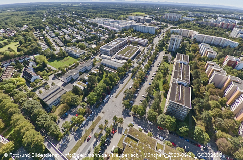 21.09.2023 - Marx-Zentrum und Karl-Marx-Ring 52-62 in Neuperlach