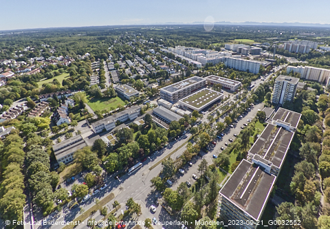 21.09.2023 - Marx-Zentrum und Karl-Marx-Ring 52-62 in Neuperlach
