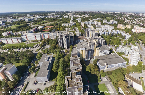 21.09.2023 - Marx-Zentrum und Karl-Marx-Ring 52-62 in Neuperlach