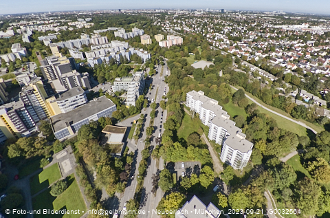 21.09.2023 - Marx-Zentrum und Karl-Marx-Ring 52-62 in Neuperlach