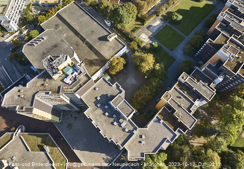 13.10.2023 - Karl-Marx-Ring 52-62 und Marx-Zentrum mit Umgebung in Neuperlach