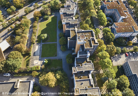 13.10.2023 - Karl-Marx-Ring 52-62 und Marx-Zentrum mit Umgebung in Neuperlach