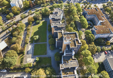 13.10.2023 - Karl-Marx-Ring 52-62 und Marx-Zentrum mit Umgebung in Neuperlach