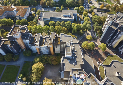 13.10.2023 - Karl-Marx-Ring 52-62 und Marx-Zentrum mit Umgebung in Neuperlach