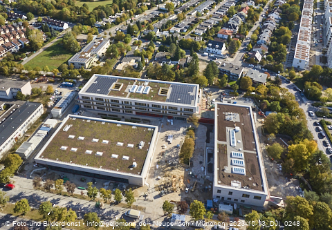 13.10.2023 - Karl-Marx-Ring 52-62 und Marx-Zentrum mit Umgebung in Neuperlach