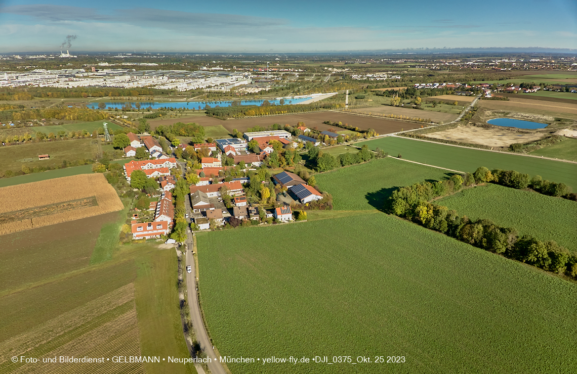 25.10.2023 - Gronsdorf mit Riemer See und Umgebung