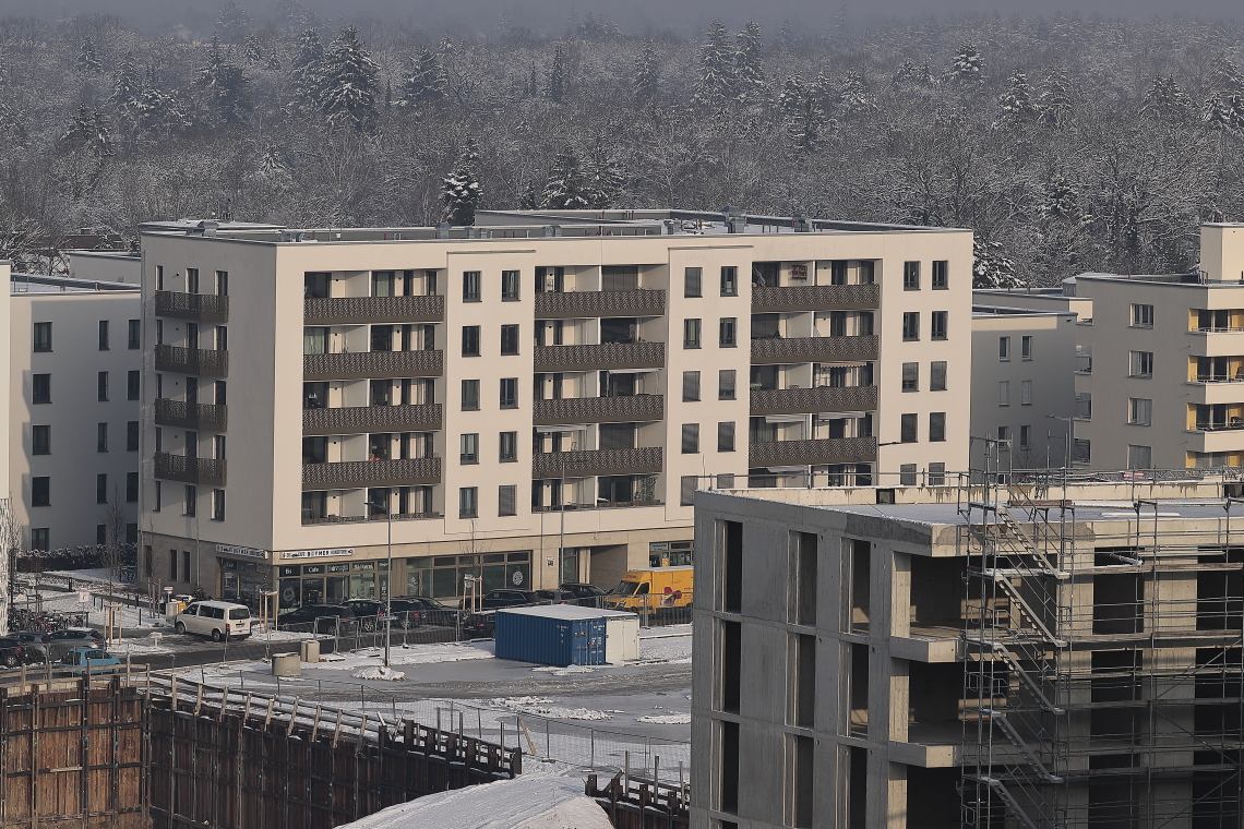 12.01.2024 -Alexisquartier und Pandion Verde in Neuperlach