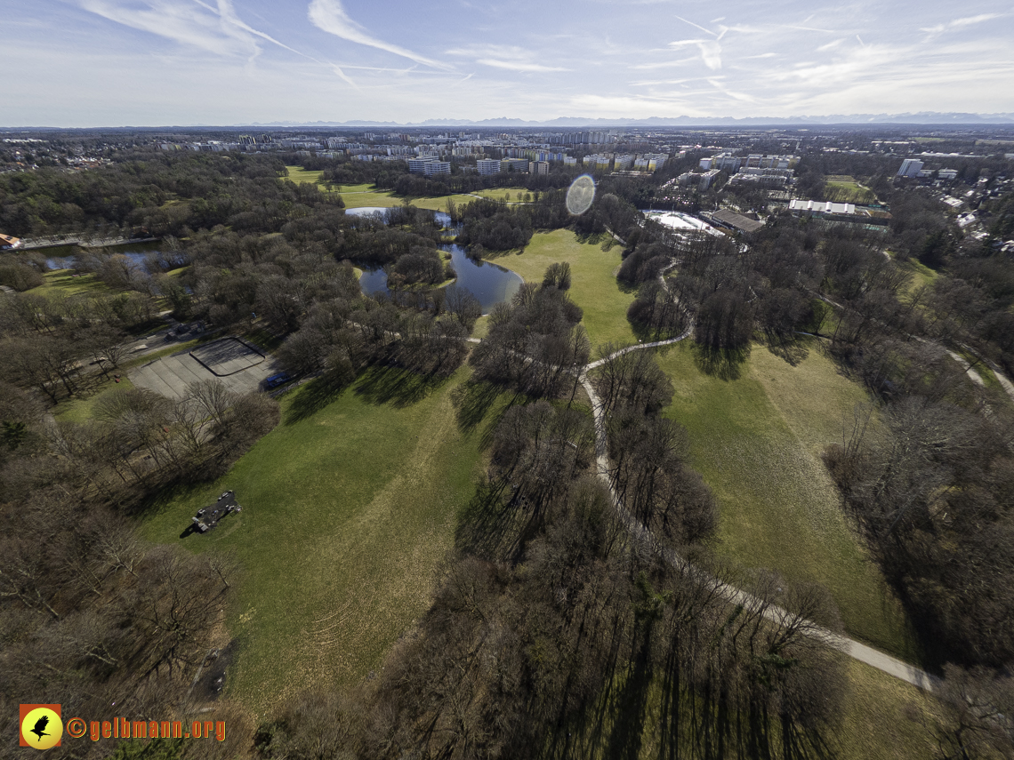 15.02.2024 - der Ostpark mit Umgebung in Neuperlach