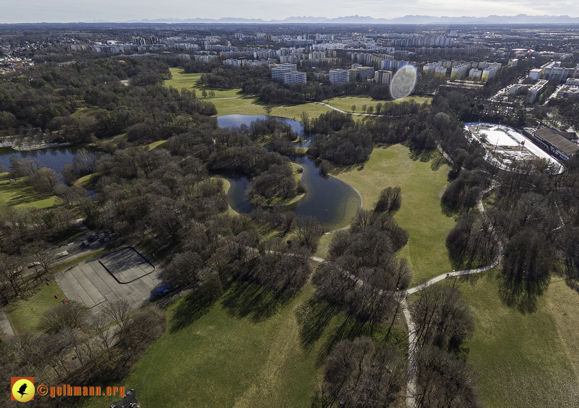 15.02.2024 - der Ostpark mit Umgebung in Neuperlach