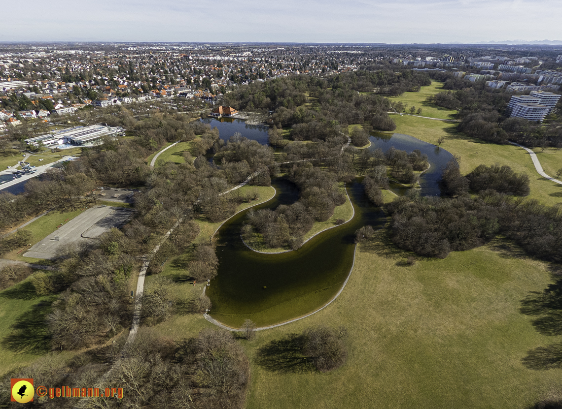 15.02.2024 - der Ostpark mit Umgebung in Neuperlach