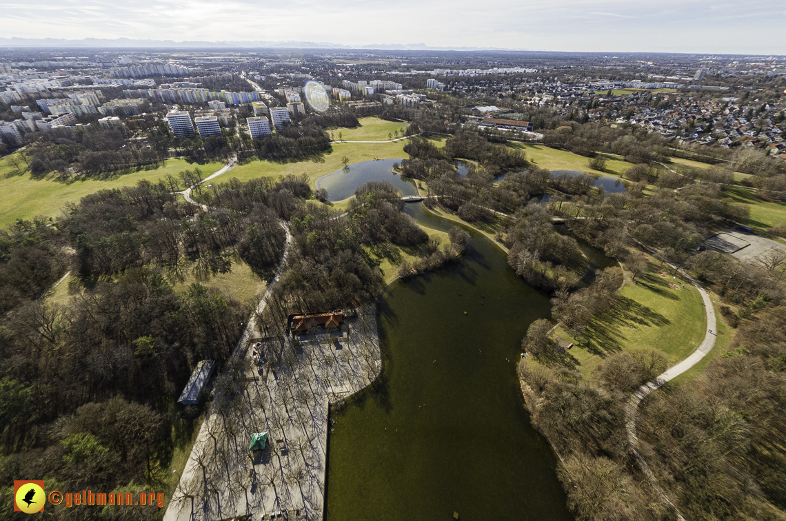 15.02.2024 - der Ostpark mit Umgebung in Neuperlach