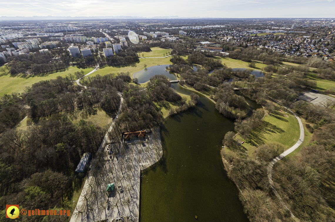 15.02.2024 - der Ostpark mit Umgebung in Neuperlach