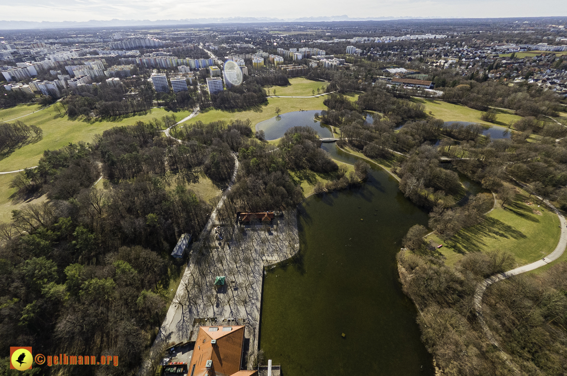 15.02.2024 - der Ostpark mit Umgebung in Neuperlach