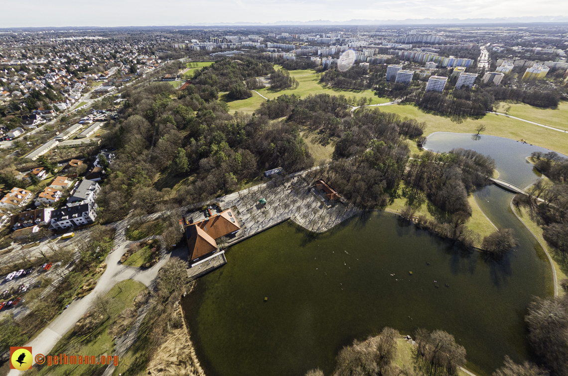 15.02.2024 - der Ostpark mit Umgebung in Neuperlach