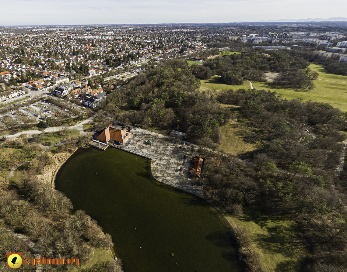 15.02.2024 - der Ostpark mit Umgebung in Neuperlach