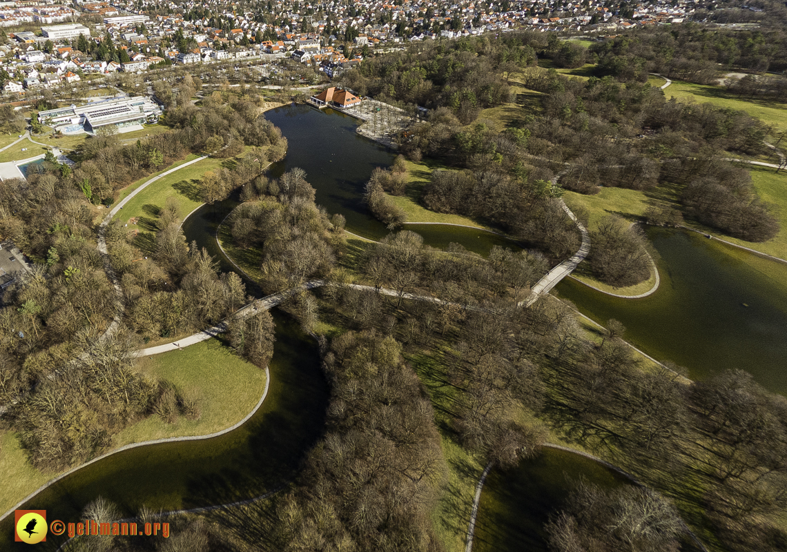 15.02.2024 - der Ostpark mit Umgebung in Neuperlach