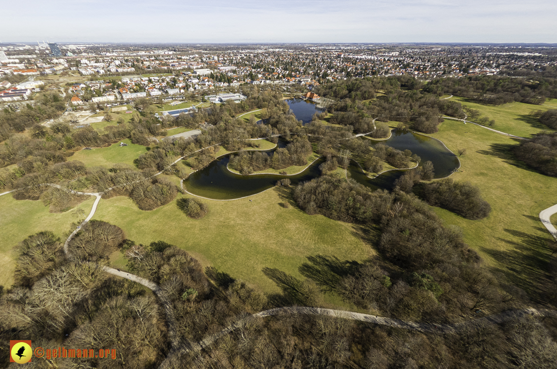 15.02.2024 - der Ostpark mit Umgebung in Neuperlach