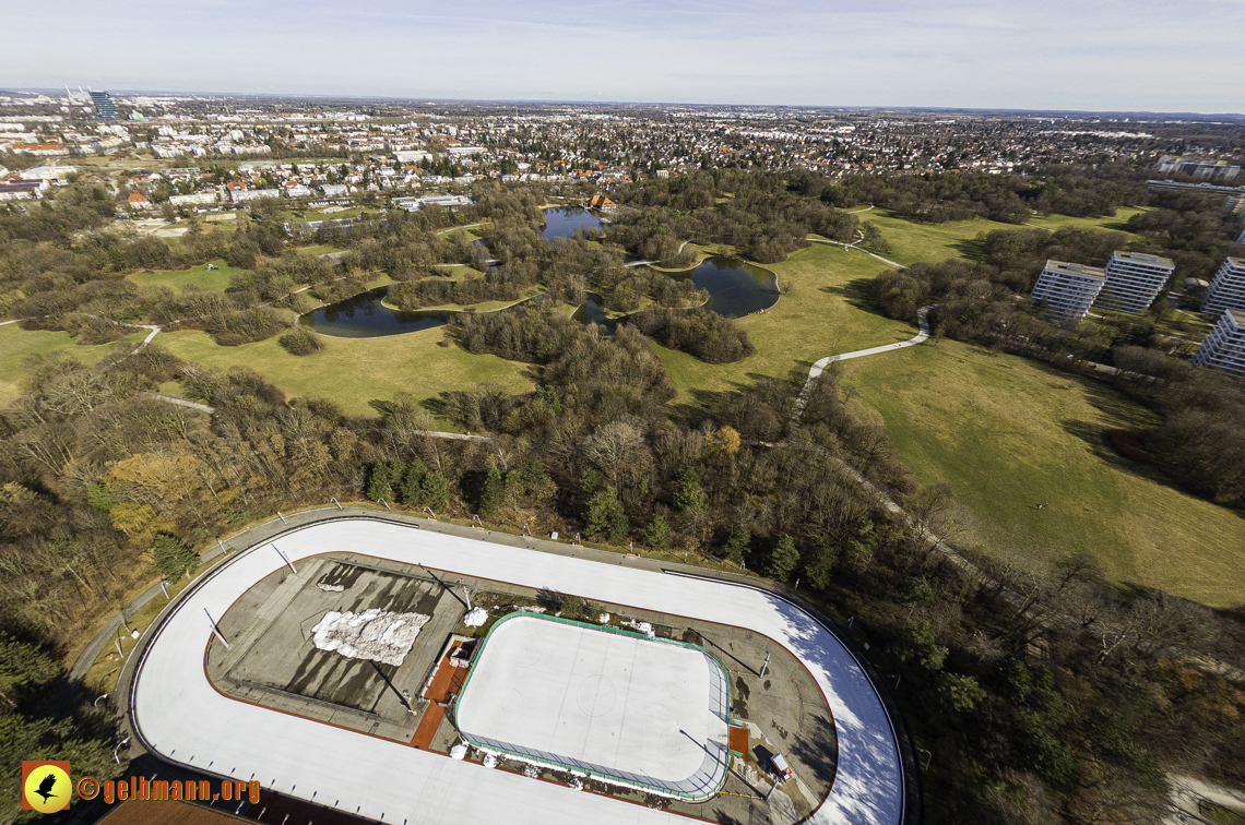 15.02.2024 - der Ostpark mit Umgebung in Neuperlach