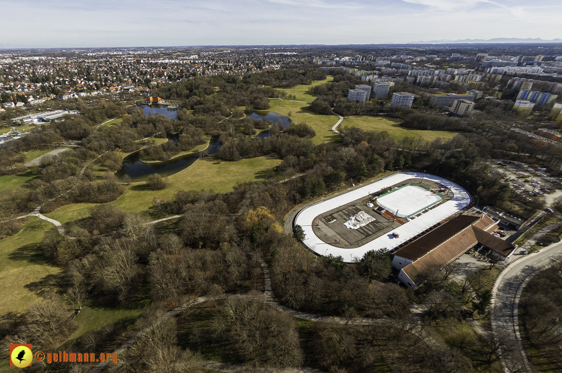 15.02.2024 - der Ostpark mit Umgebung in Neuperlach