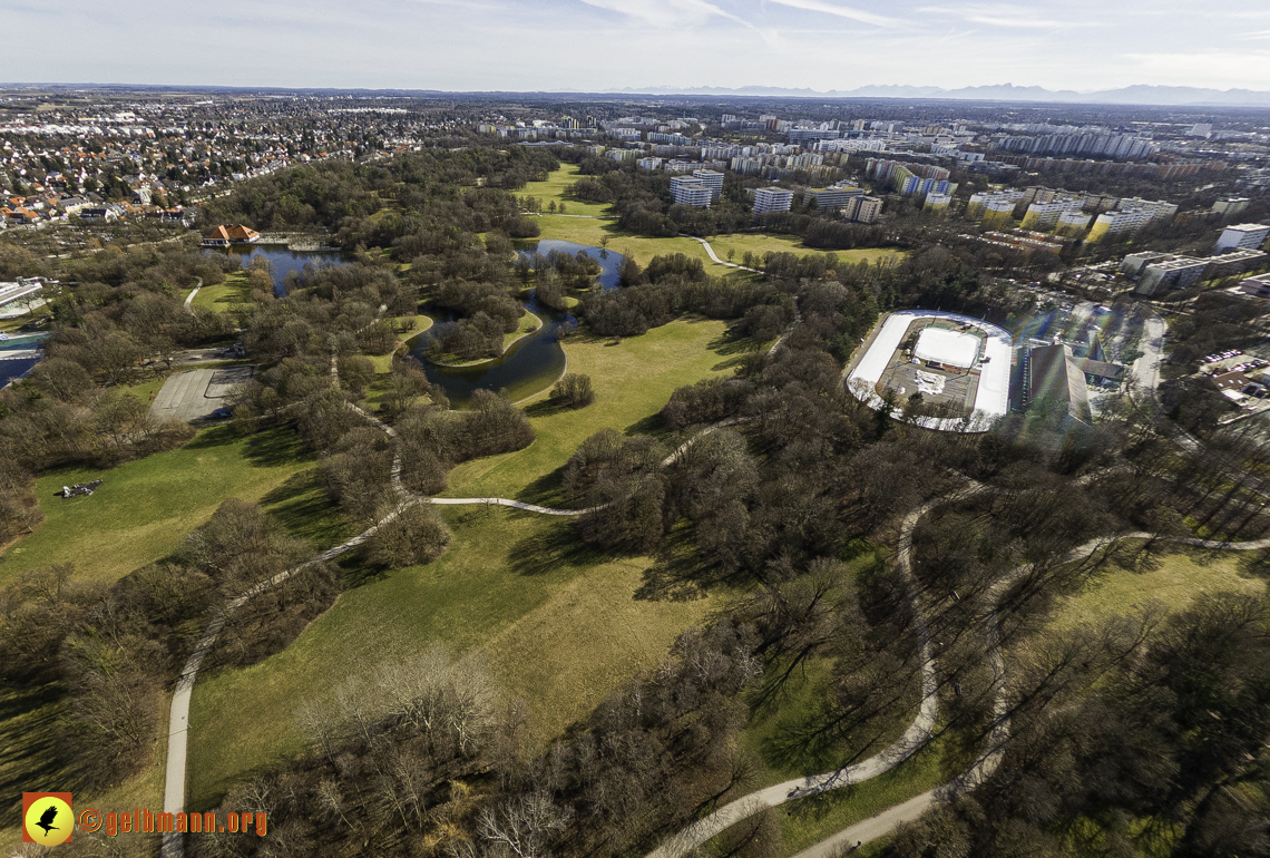 15.02.2024 - der Ostpark mit Umgebung in Neuperlach