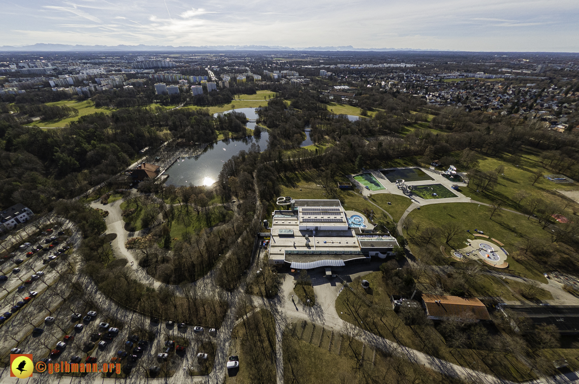 15.02.2024 - der Ostpark mit Umgebung in Neuperlach