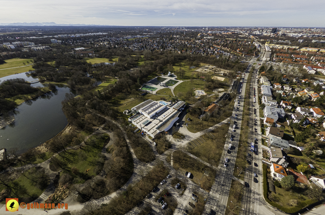 15.02.2024 - der Ostpark mit Umgebung in Neuperlach