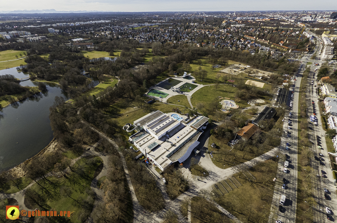 15.02.2024 - der Ostpark mit Umgebung in Neuperlach