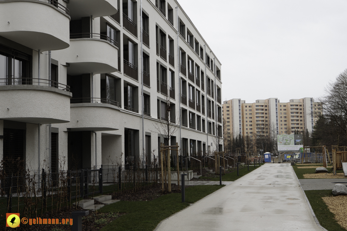 22.02.2024 - Baustelle Alexisquartier in Neuperlach