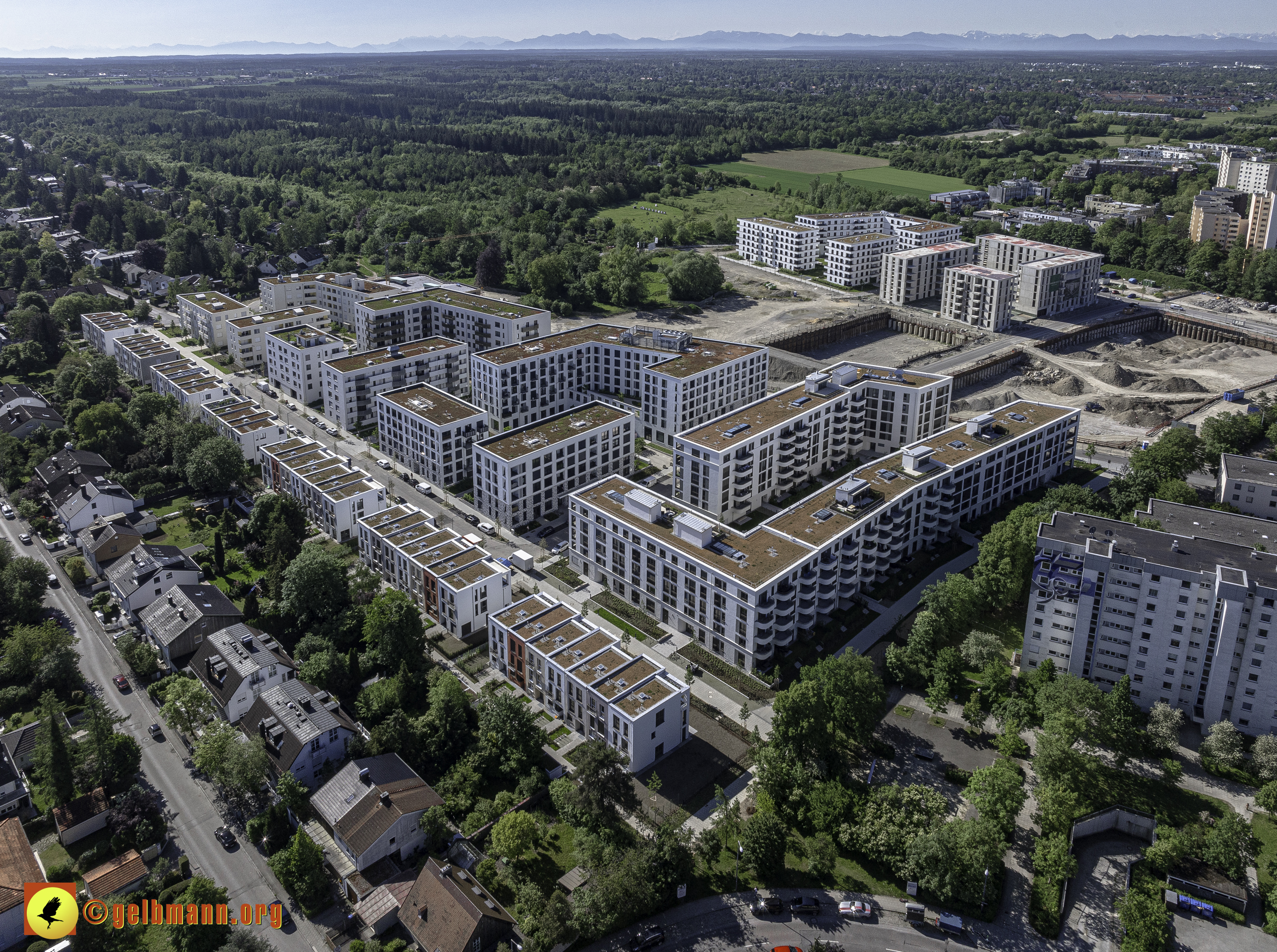 22.02.2024 - Baustelle Alexisquartier in Neuperlach