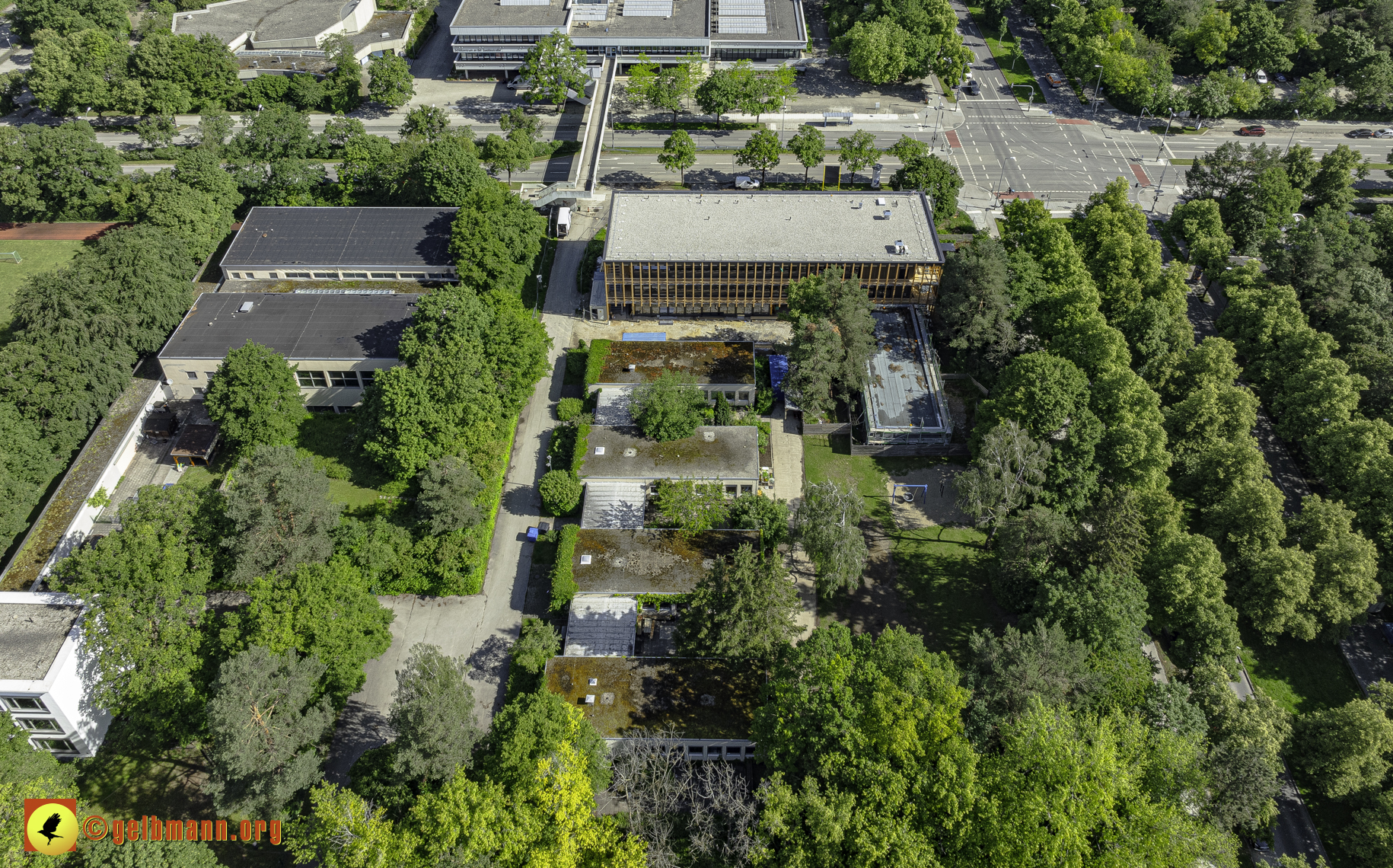 30.05.2024 - Luftbilder vom Haus für Kinder in Neuperlach