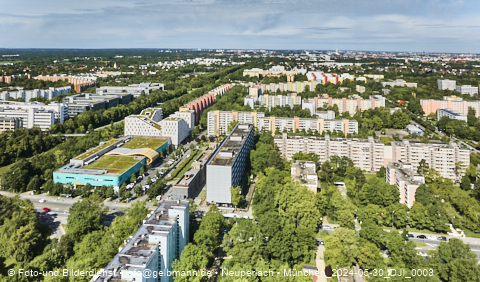 30.05.2024 - Marx-Zentrum, Studentenwohnheim, Wohnanlage Karl-Marx-Ring 52-62, KMR 53-57c Umgebung