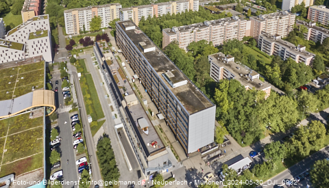 30.05.2024 - Marx-Zentrum, Studentenwohnheim, Wohnanlage Karl-Marx-Ring 52-62, KMR 53-57c Umgebung