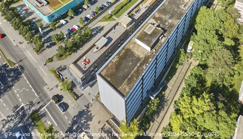 30.05.2024 - Marx-Zentrum, Studentenwohnheim, Wohnanlage Karl-Marx-Ring 52-62, KMR 53-57c Umgebung