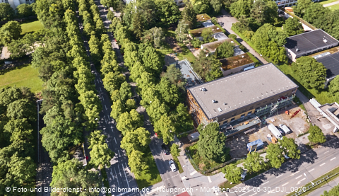 30.05.2024 - Marx-Zentrum, Studentenwohnheim, Wohnanlage Karl-Marx-Ring 52-62, KMR 53-57c Umgebung