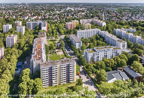 30.05.2024 - Marx-Zentrum, Studentenwohnheim, Wohnanlage Karl-Marx-Ring 52-62, KMR 53-57c Umgebung