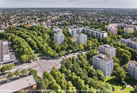 30.05.2024 - Marx-Zentrum, Studentenwohnheim, Wohnanlage Karl-Marx-Ring 52-62, KMR 53-57c Umgebung