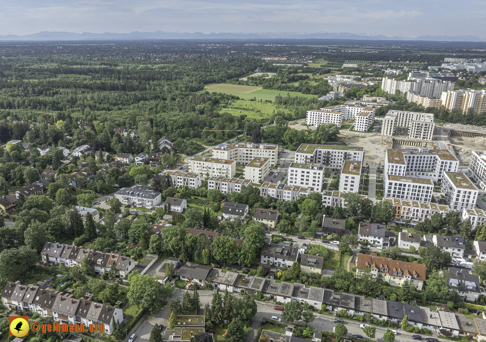 06.06.2024 - Baustelle Alexisquartier und PAndion Verde in Neuperlach